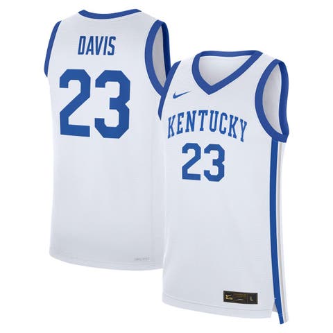 Men's Nike Anthony Davis White Kentucky Wildcats Performance Replica Basketball Jersey