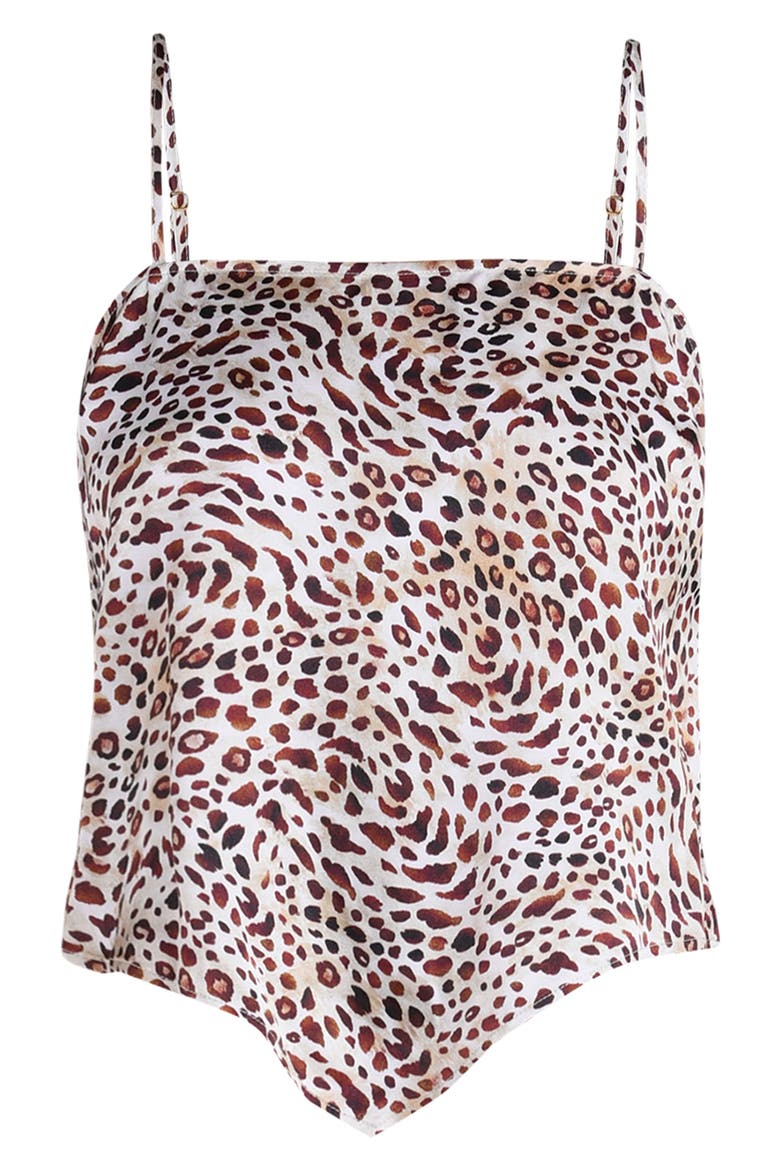 Paradise Heat Scarf Cover-Up Top, Alternate, color, MULTI