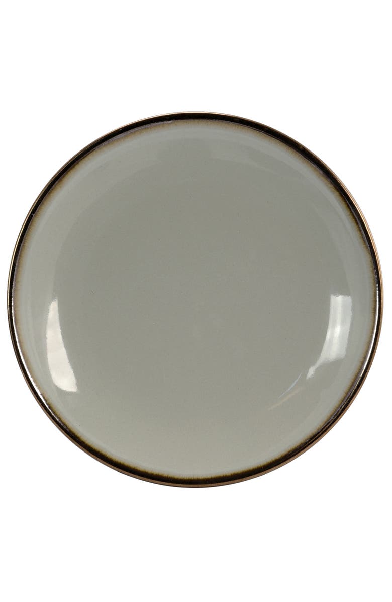 Elama Tahitian Sand 6-Piece Salad Plate Set, Alternate, color, Gray