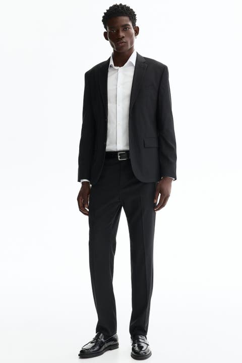 Slim Fit Suit Trousers