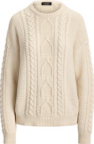 Lauren Ralph Lauren Rexden Cable Stitch Sweater