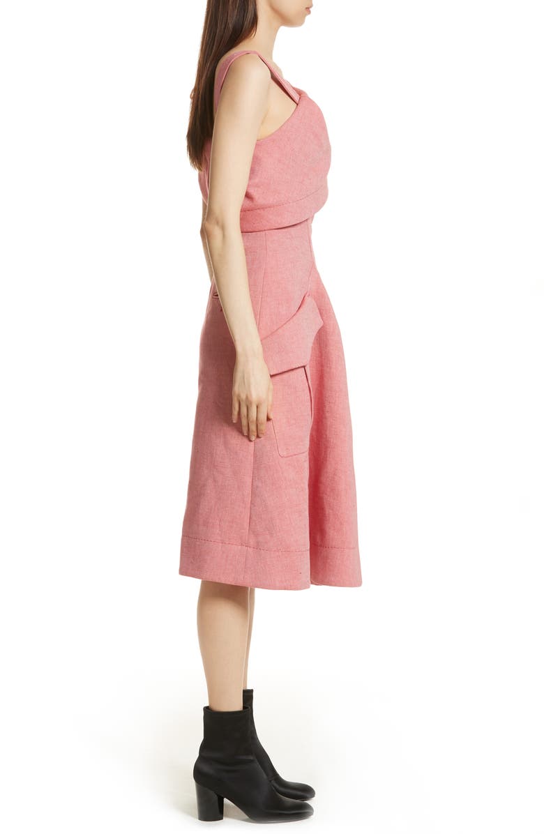 Carven Robe Genou Dress, Alternate, color, 
