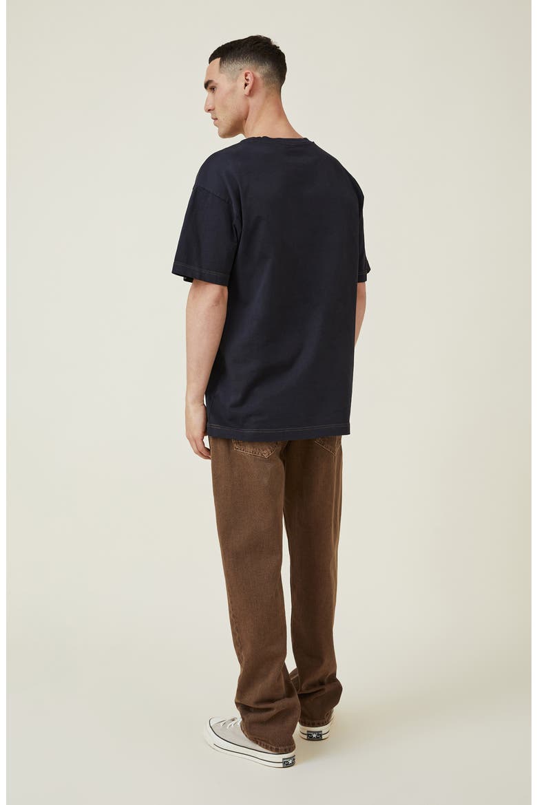 Men's Box Fit T-Shirt, Alternate, color, BLACK
