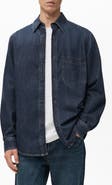 MANGO Denim Overshirt