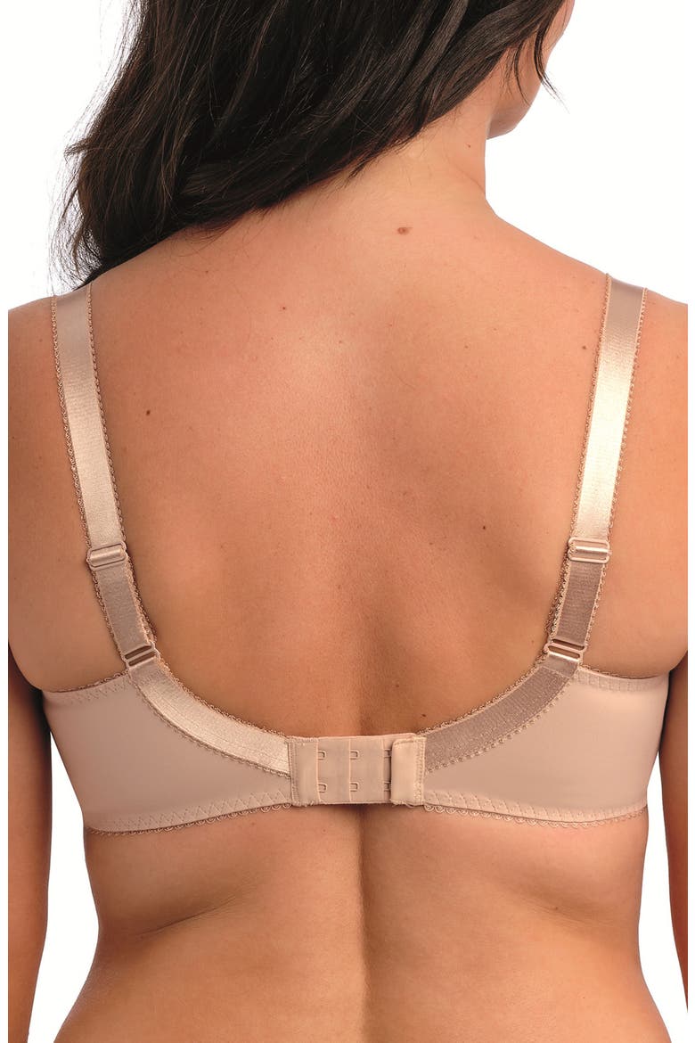 Emmaline Underwire Padded Plunge Bra, Alternate, color, NATURAL BEIGE