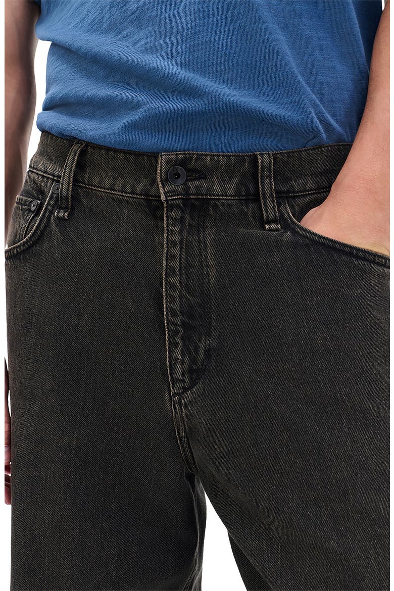 rbBAGGY Authentic Rigid Jeans, Alternate, color, BLACK