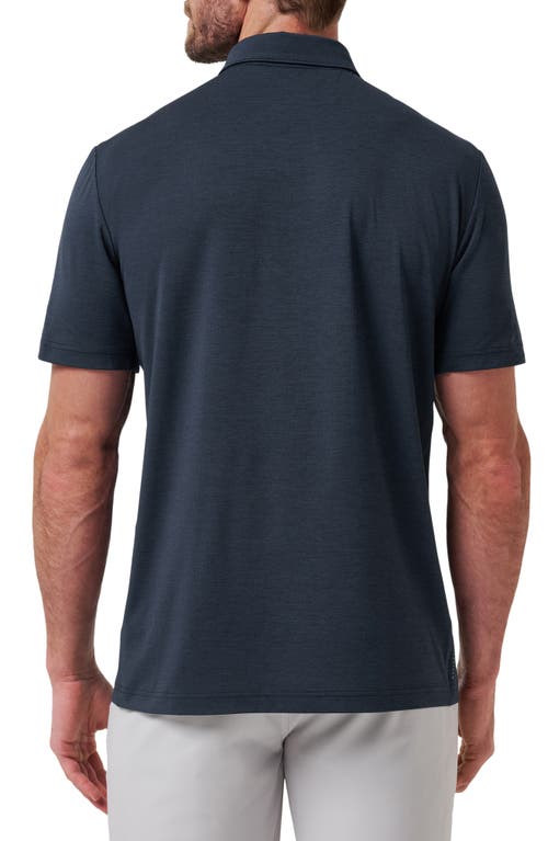 Travismathew Heater Pro Performance Golf Polo In Blue