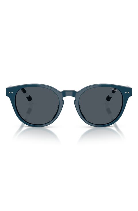 52mm Round Sunglasses