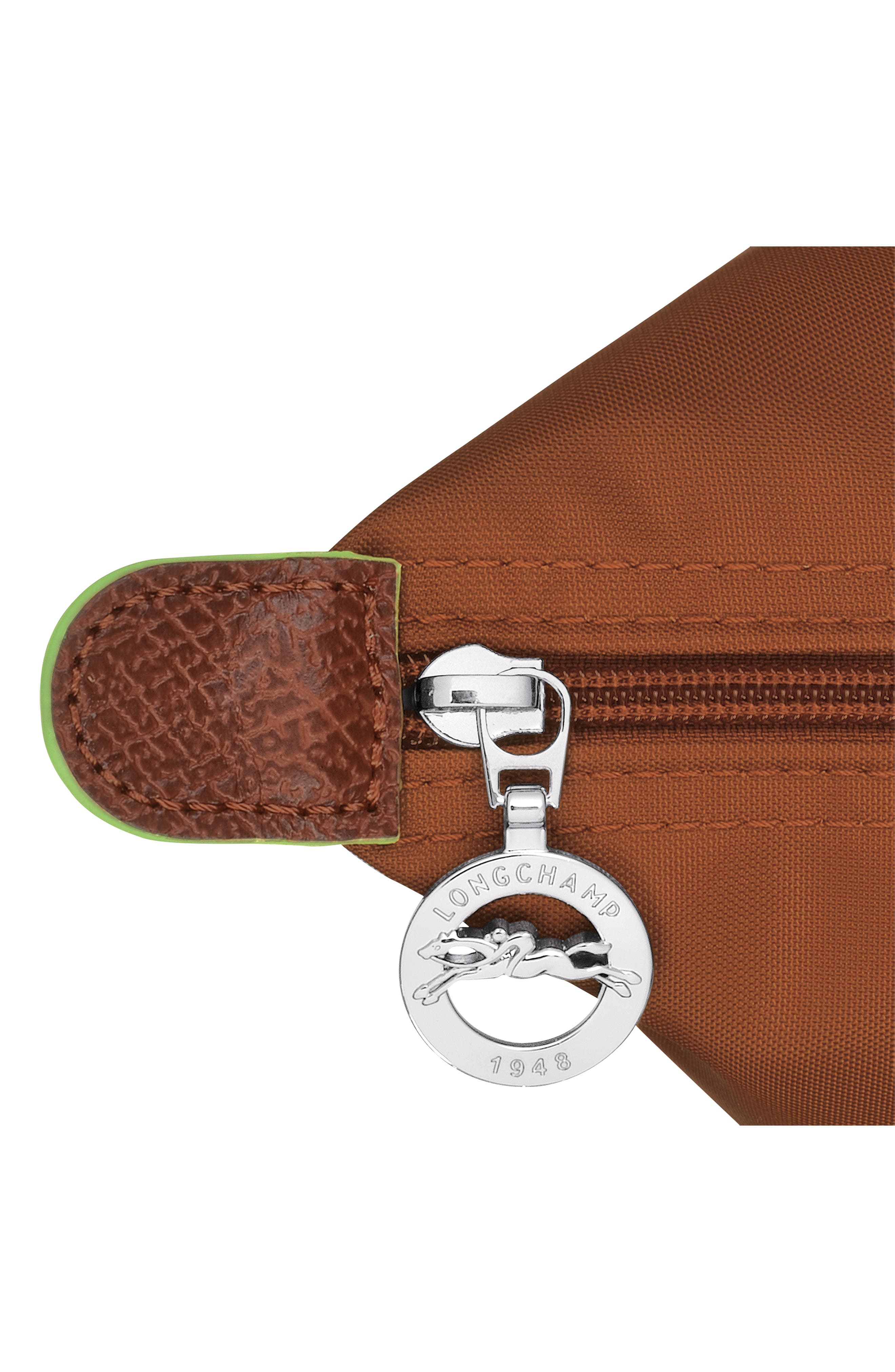 Longchamp Le Pliage Green Recycled Canvas Shoulder Tote, Alternate, color, 