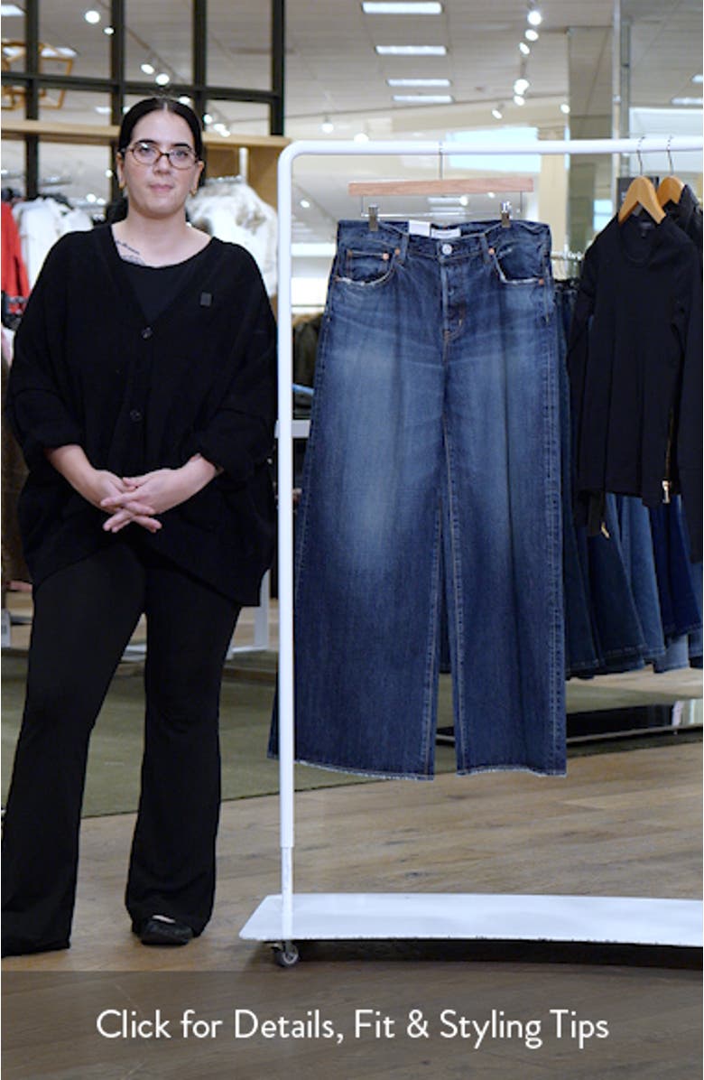 McDavid Baggy High Waist Superwide Leg Jeans, sales video thumbnail
