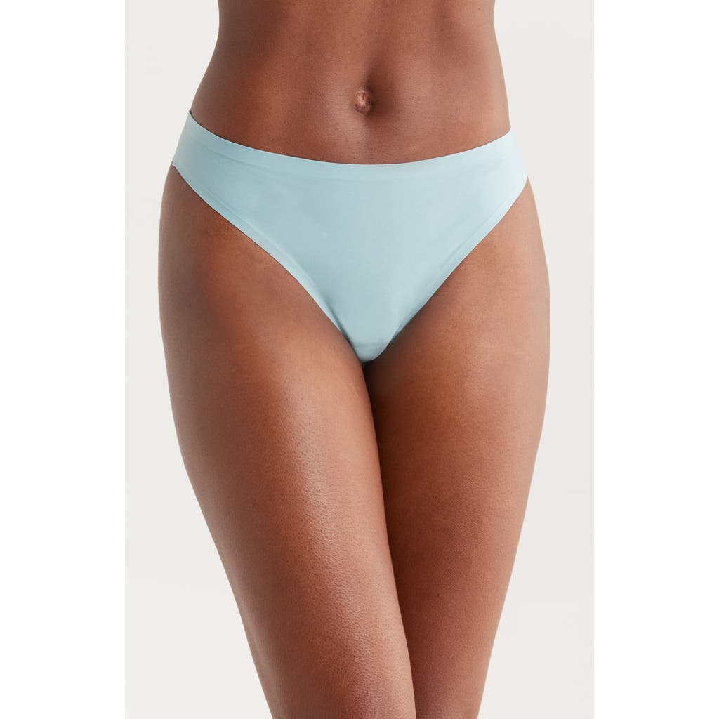 Chantelle Lingerie Soft Stretch Thong In Blue