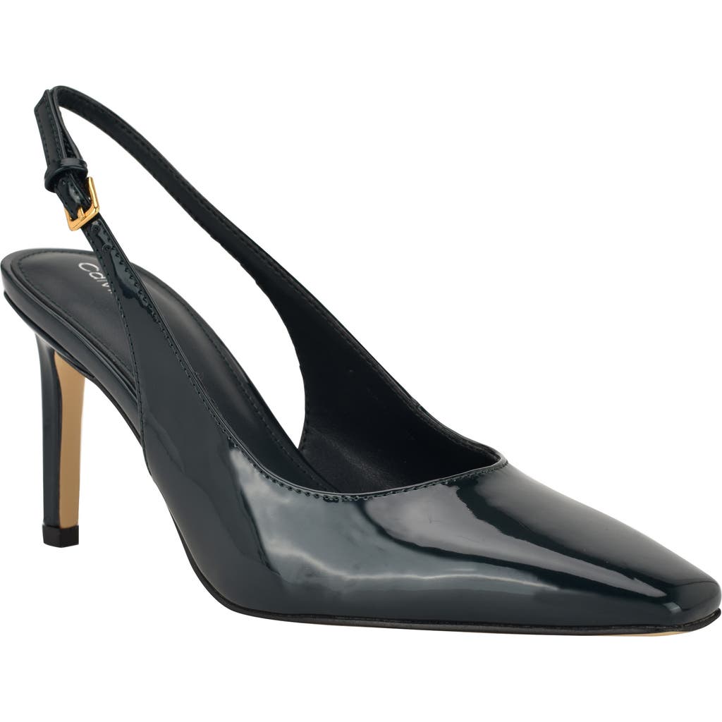 Calvin Klein Harbella Slingback Pump In Black