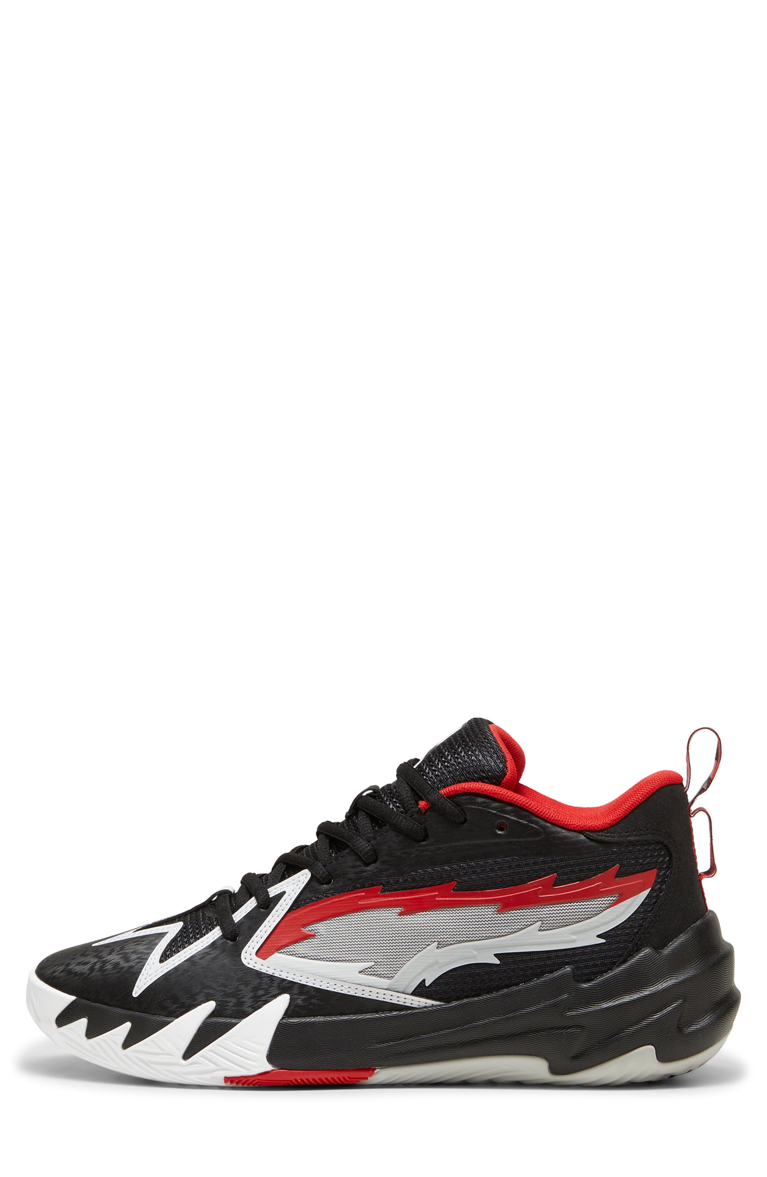 PUMA Scoot Zeros II NXTPRO Hoops Basketball Shoe, Alternate, color, Puma Black/ For All Time Red