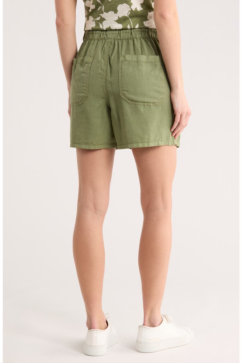Pull-On Shorts, Alternate, color, GREEN TEA