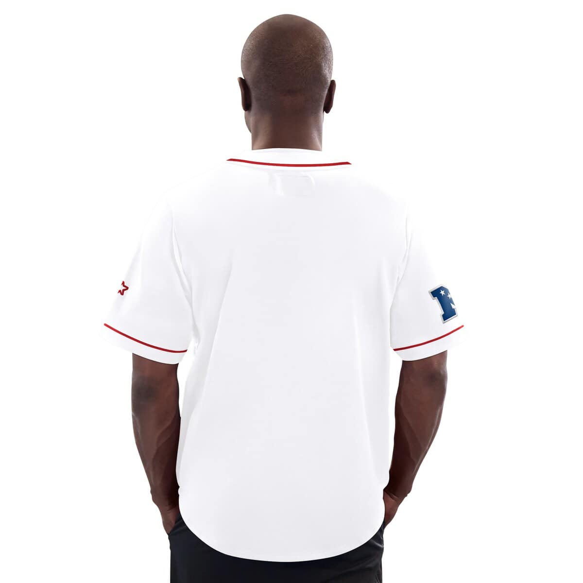 STARTER Men's Starter White Houston Oilers Relay Vintage Full-Button ...