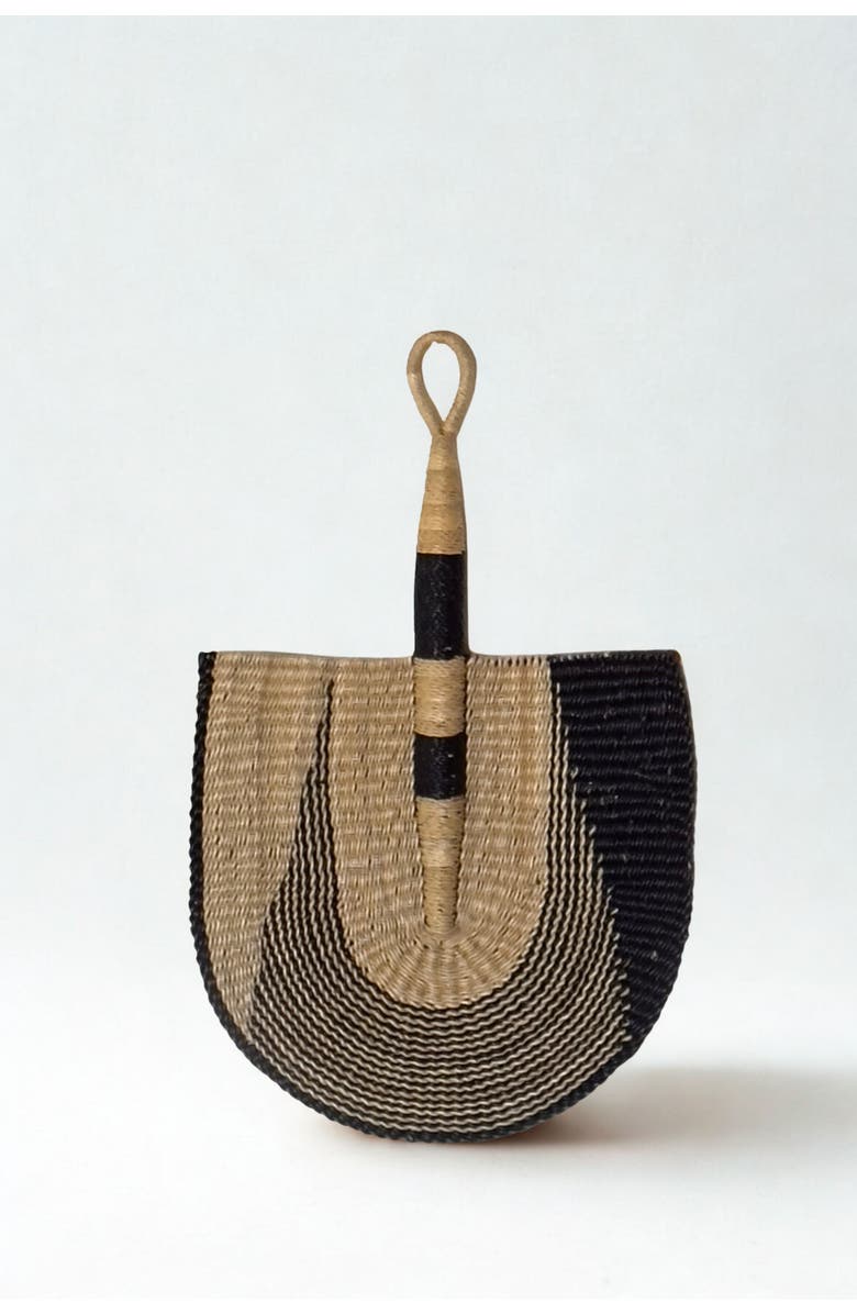 Mbare Standard Fan in Natural 
Black, Main, color, Natural 
Black