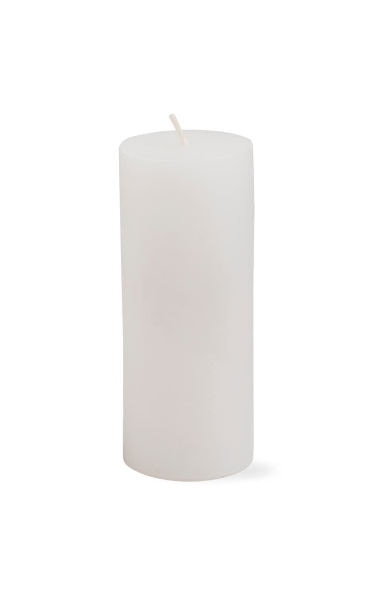 tag Chapel White Pillar Paraffin Wax Candle Set of 6 Unscented, Alternate, color, White