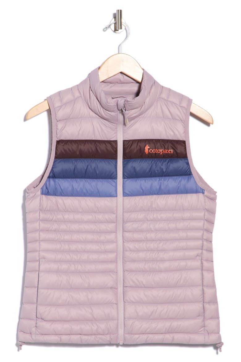 Fuego Down Vest, Alternate, color, QUARTZ STRIPES