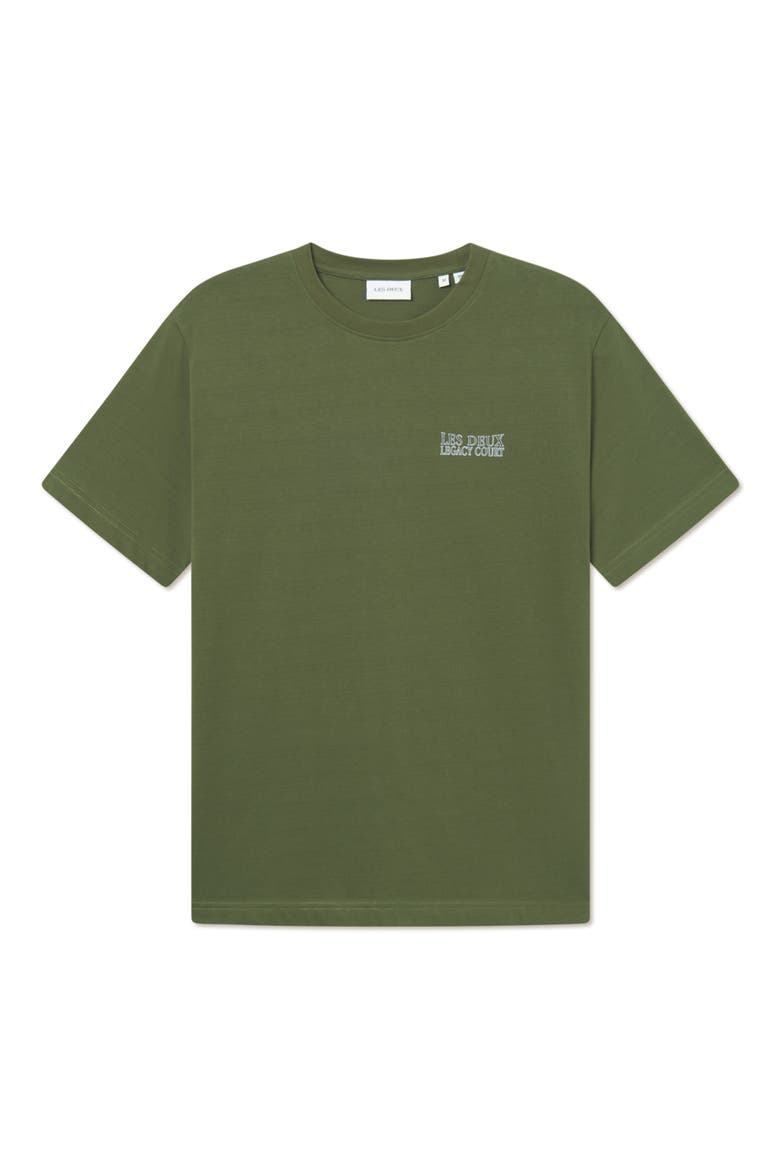 Atlas Graphic T-Shirt, Main, color, CHIVE GREEN
