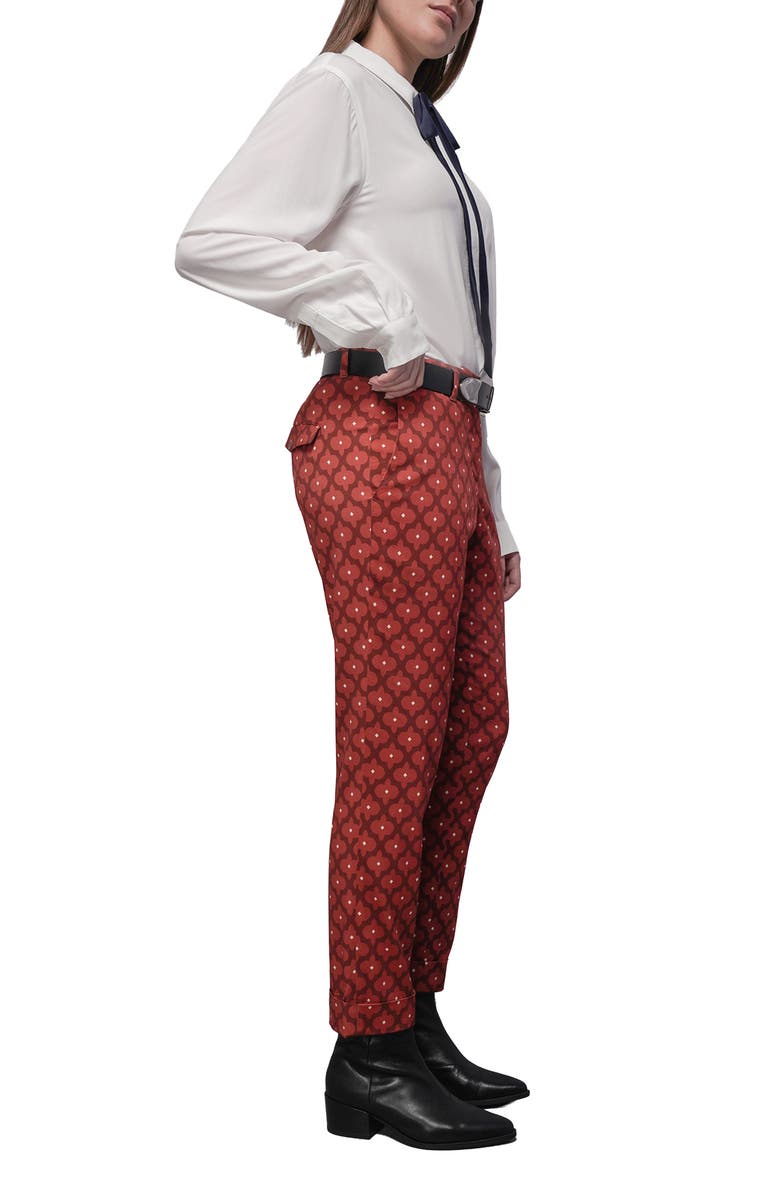 WILDFANG The Empower Trouser, Alternate, color, Modern Fleur Cinnamon