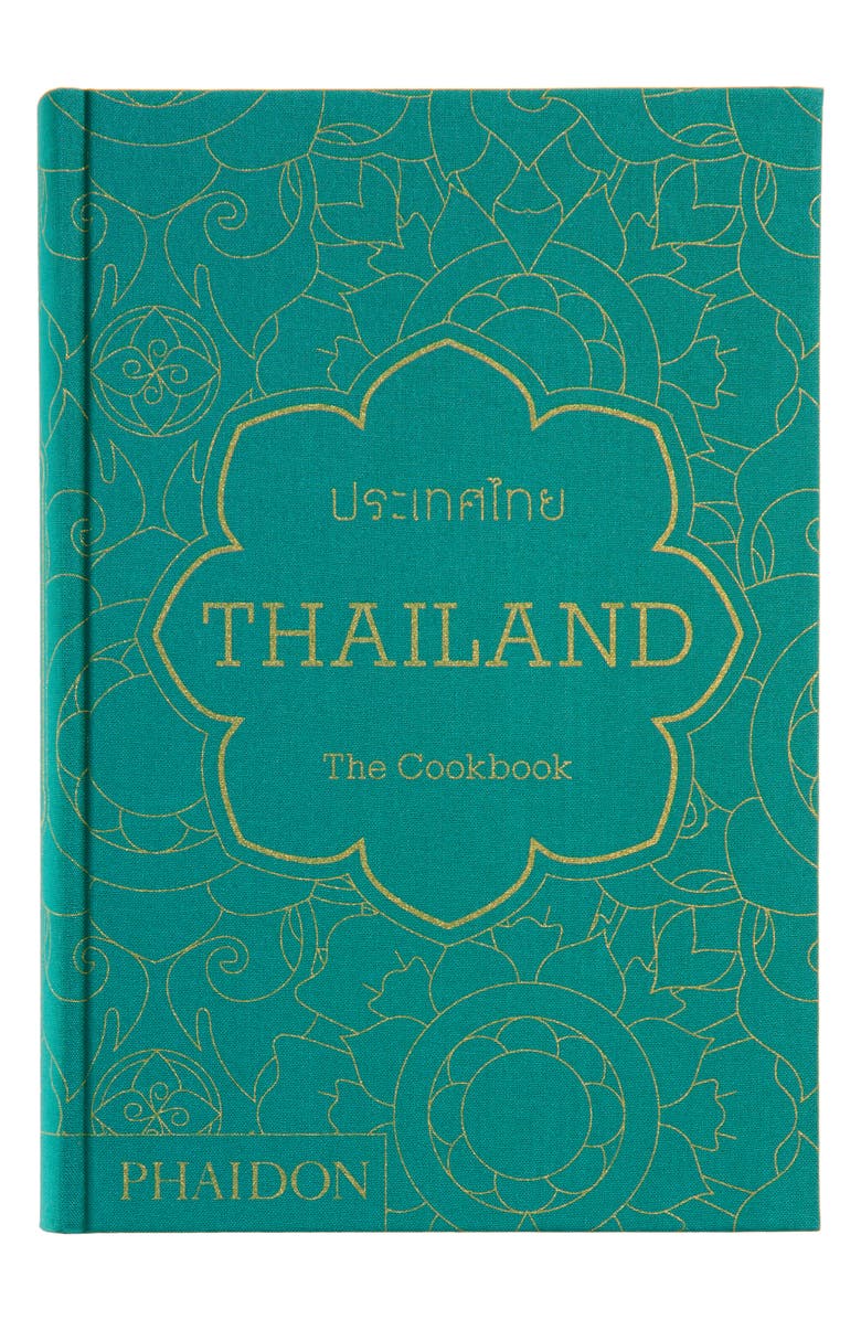 Phaidon Press 'Thailand: The Cookbook' Cookbook, Main, color, Teal