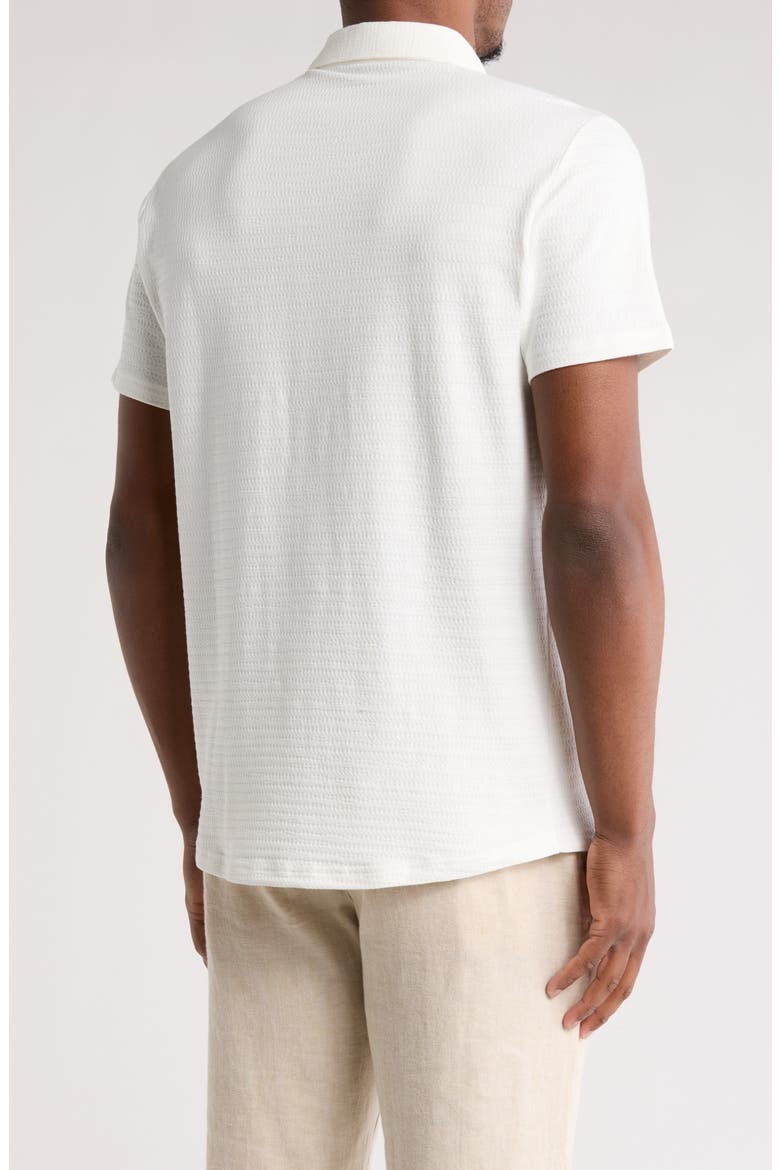 Freeson Short Sleeve Stretch Cotton Button-Up Shirt, Alternate, color, WHITE