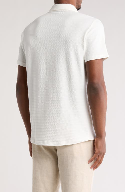Westzeroone Freeson Short Sleeve Stretch Cotton Button-up Shirt In White