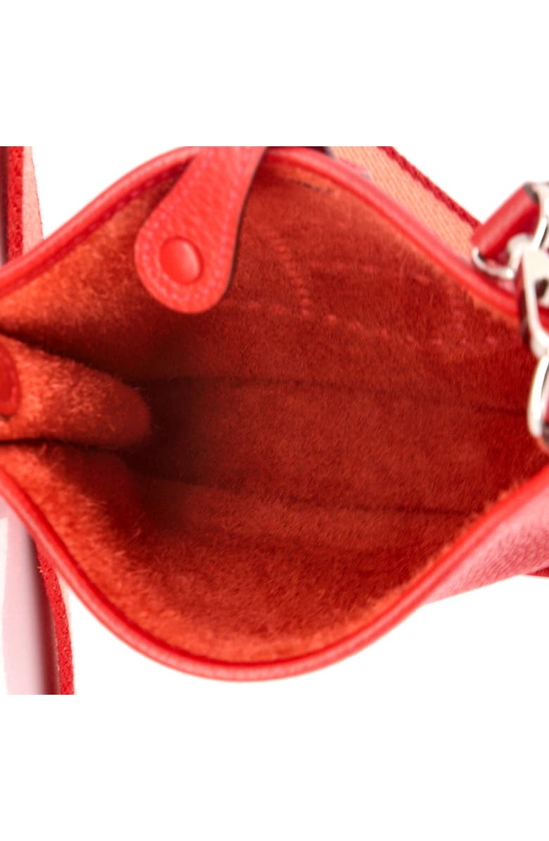 Pre-Owned Hermes Evelyne Bag Gen III Clemence TPM, Alternate, color, Rouge Casaque