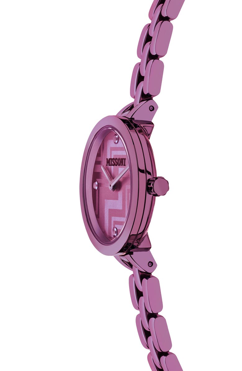 Missoni Petite Bracelet Strap Watch, 25mm, Alternate, color, Pink/ Burgundy
