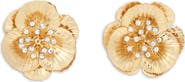 SAACHI Crystal Flower Earrings