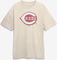 FANATICS Men's Fanatics Cream Cincinnati Reds Stadium Slub T-Shirt