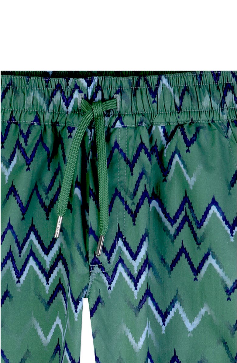 Lanvin Poplin Bermuda Shorts, Alternate, color, Jade