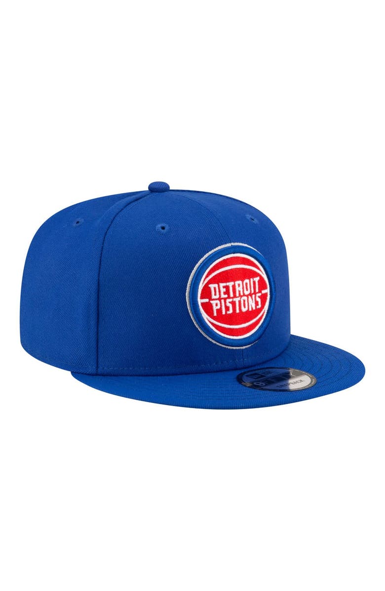 New Era Men's New Era Blue Detroit Pistons One Tone Team 9FIFTY Adjustable Hat, Alternate, color, Blue