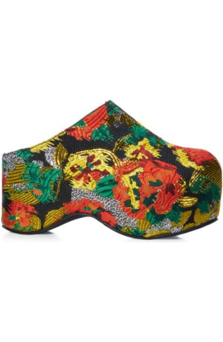 AZALEA WANG Vesta Floral Platform Clog, Alternate, color,