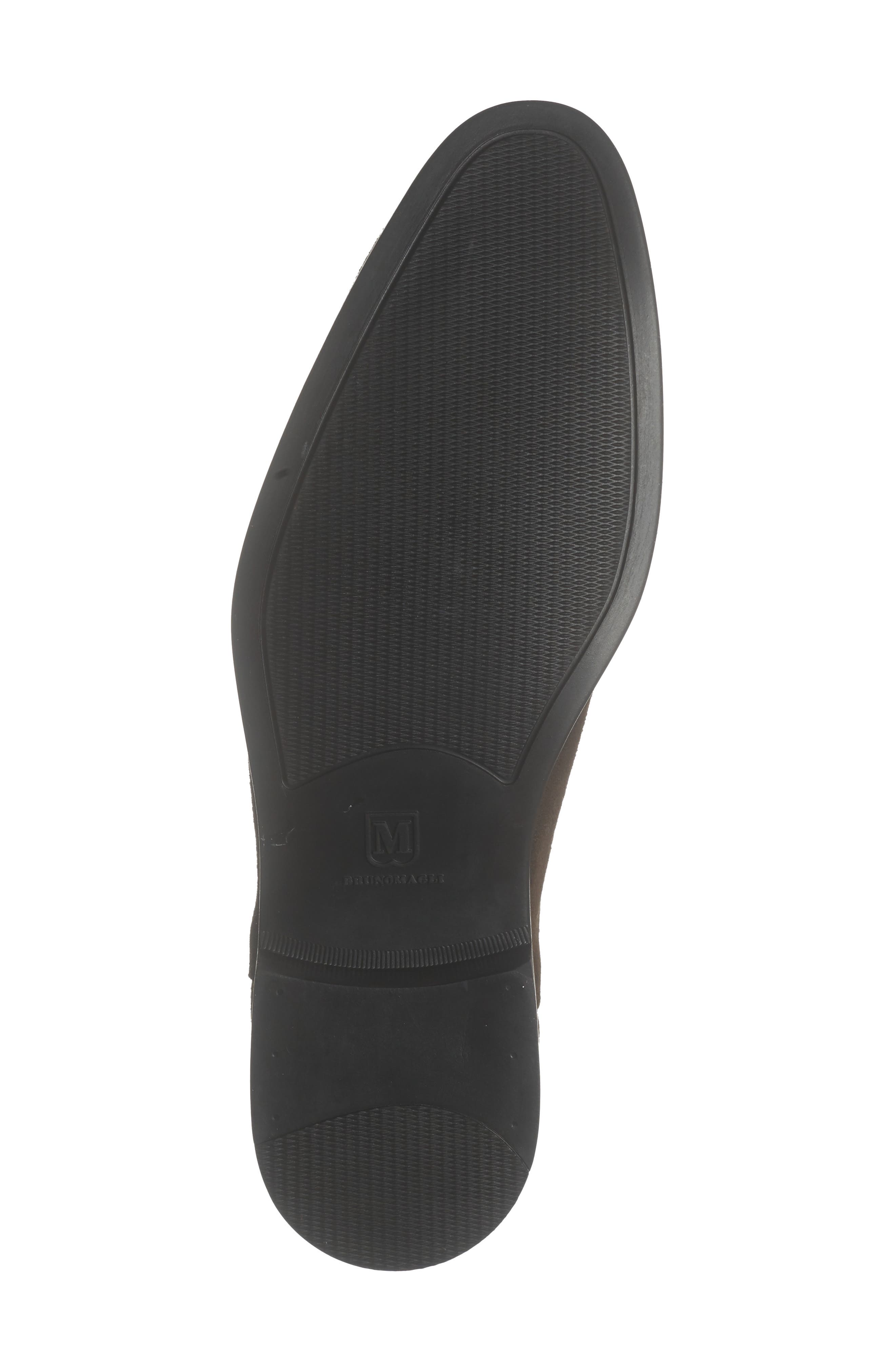 Nello Chelsea Boot, Alternate, color, DARK BROWN SUEDE