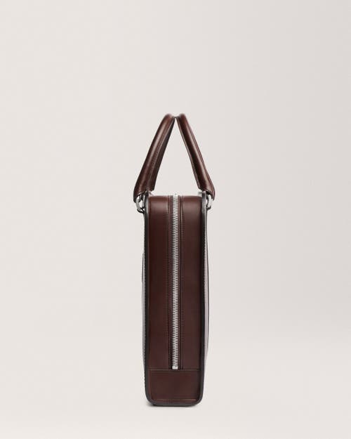 Carl Friedrik Palissy Briefcase In Chocolate
