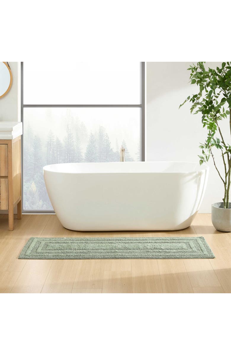 Eddie Bauer Logan Bath Runner, Alternate, color, Green