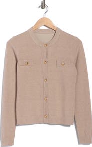 BY DESIGN Keira Chest Pocket Cardigan
