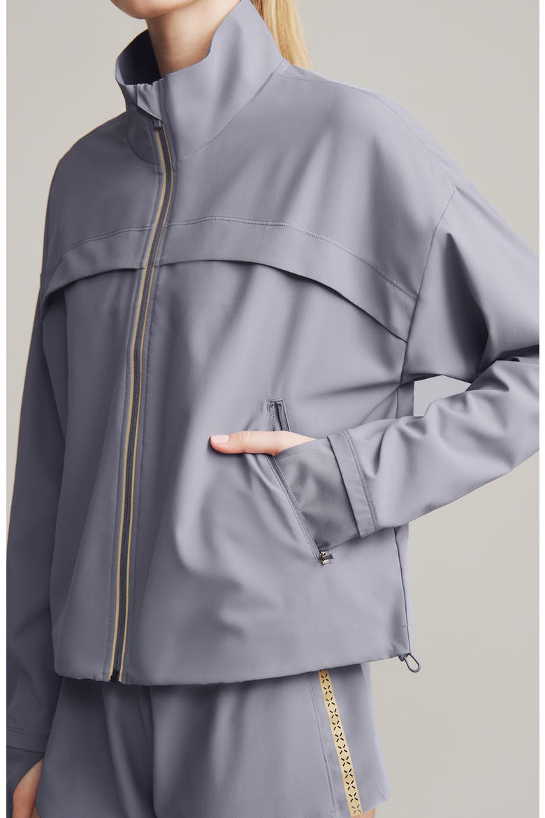 Breakaway Performance Jacket, Alternate, color, GREY SILVER