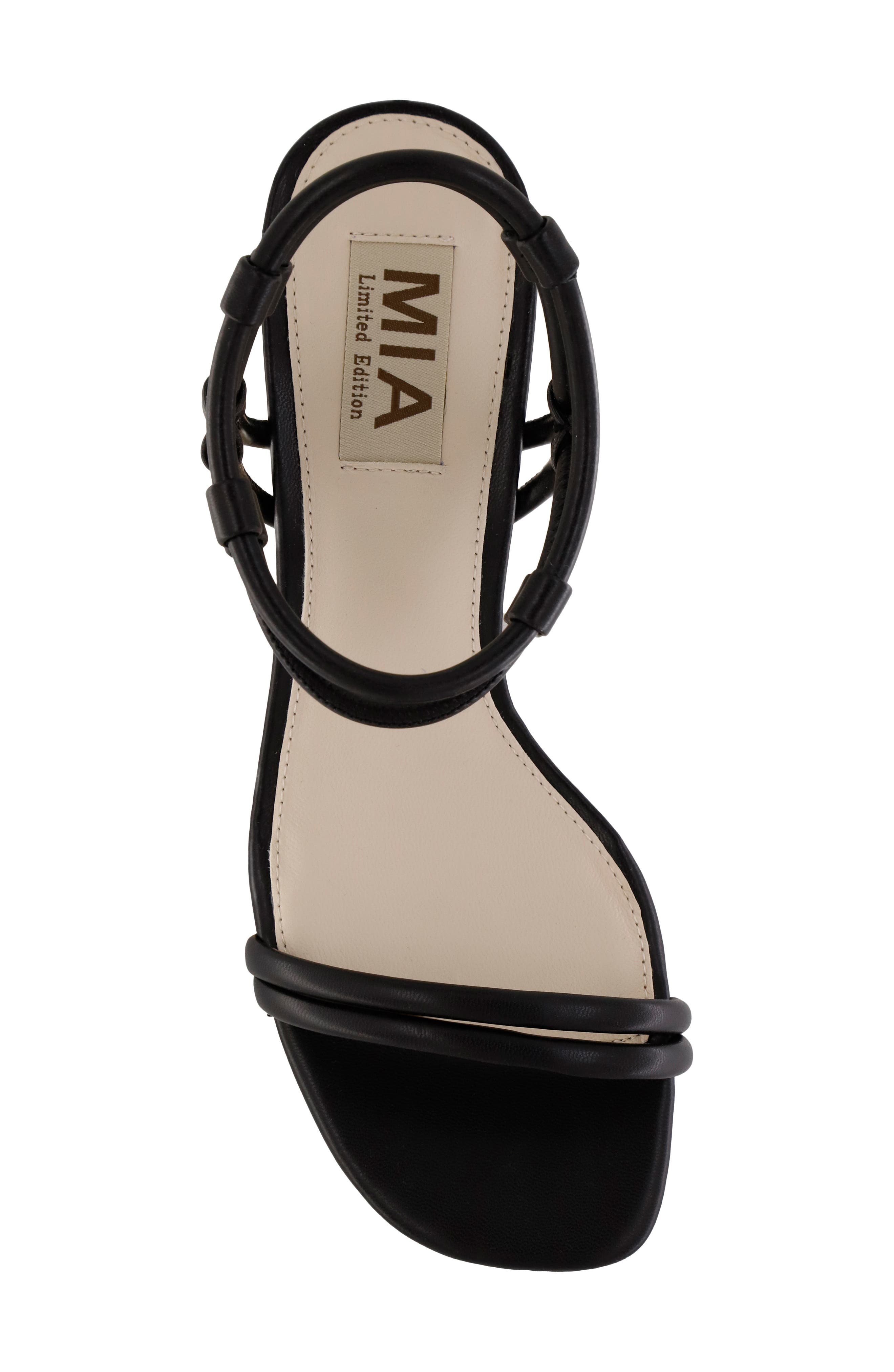 Ione Ankle Strap Espadrille Sandal, Alternate, color, BLACK
