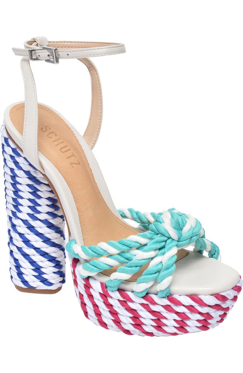 Schutz x Adriana Lima Shulis Sandal, Main, color,