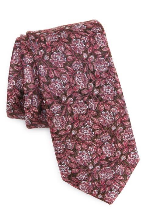 Sarick Floral Jacquard Silk Tie