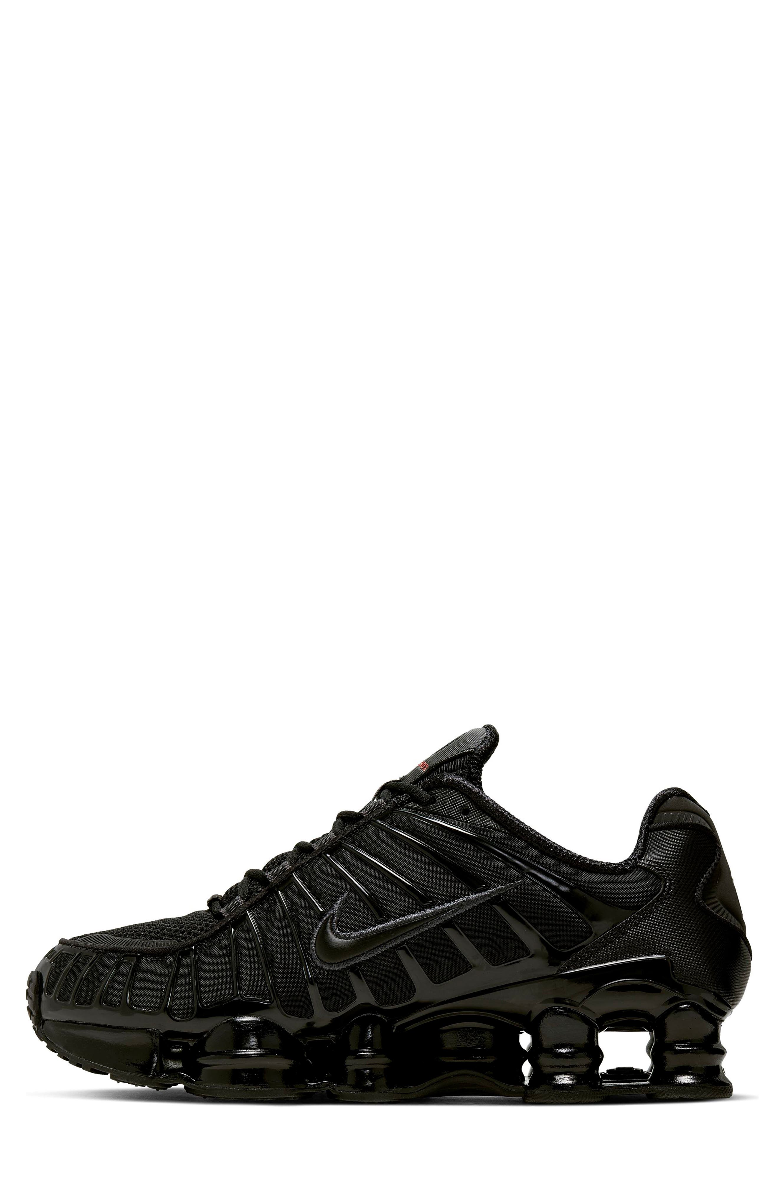 Nike Shox TL Sneaker, Alternate, color, 002 Black/Black