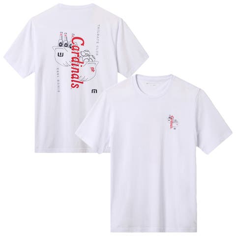 Men's TravisMathew White St. Louis Cardinals Dugout Dreams T-Shirt