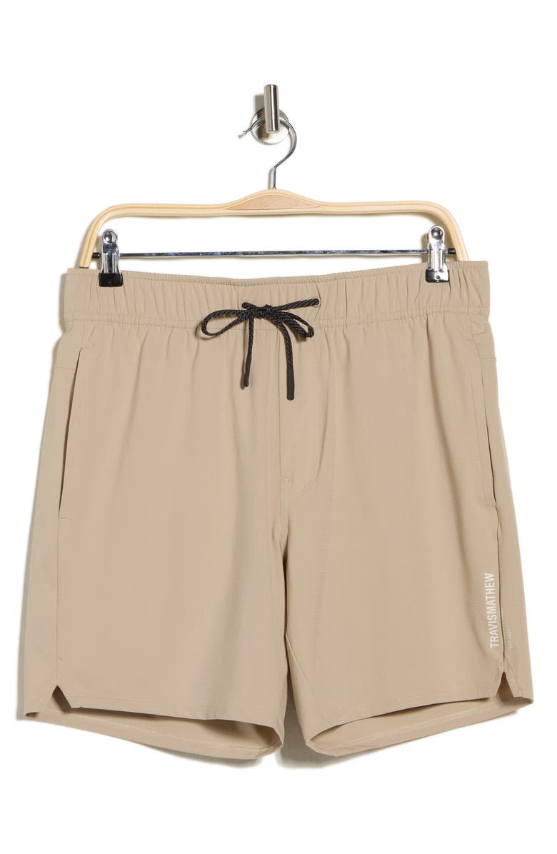 TravisMathew Wanderlust Ripstop Shorts, Alternate, color, Oxford Tan