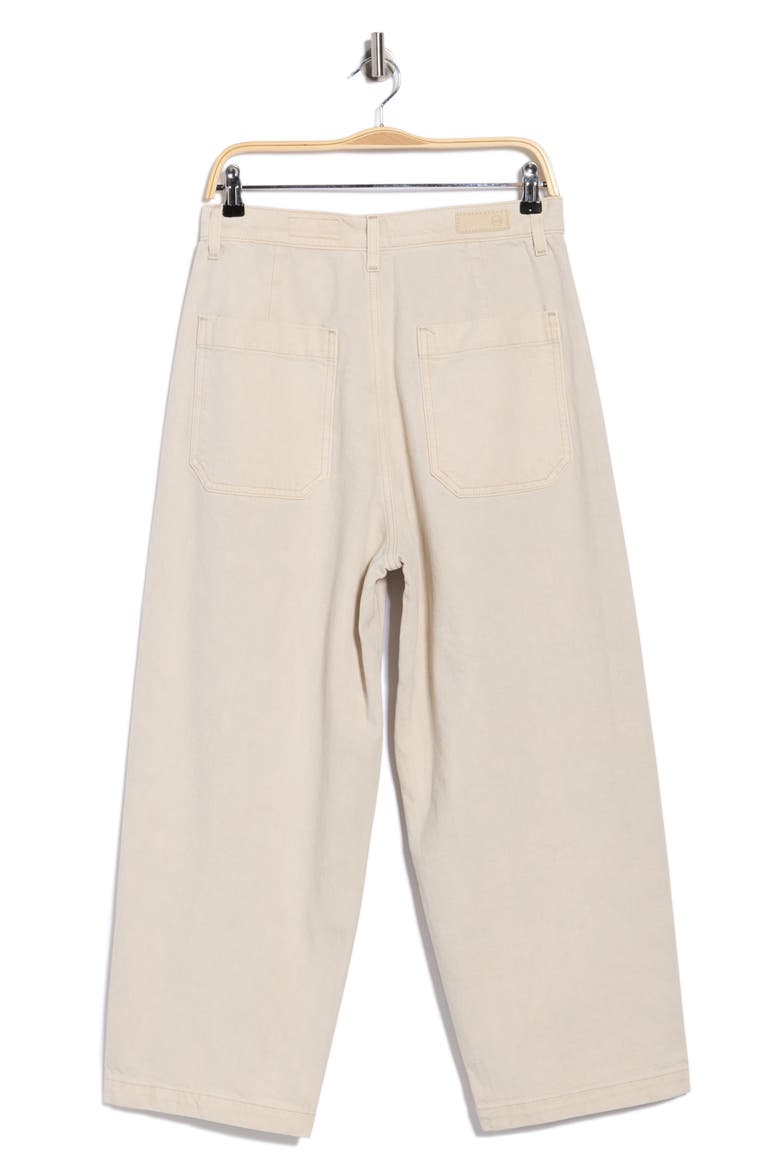 Camille High Waist Crop Straight Leg Jeans, Alternate, color, SULFUR DESERT ROCK