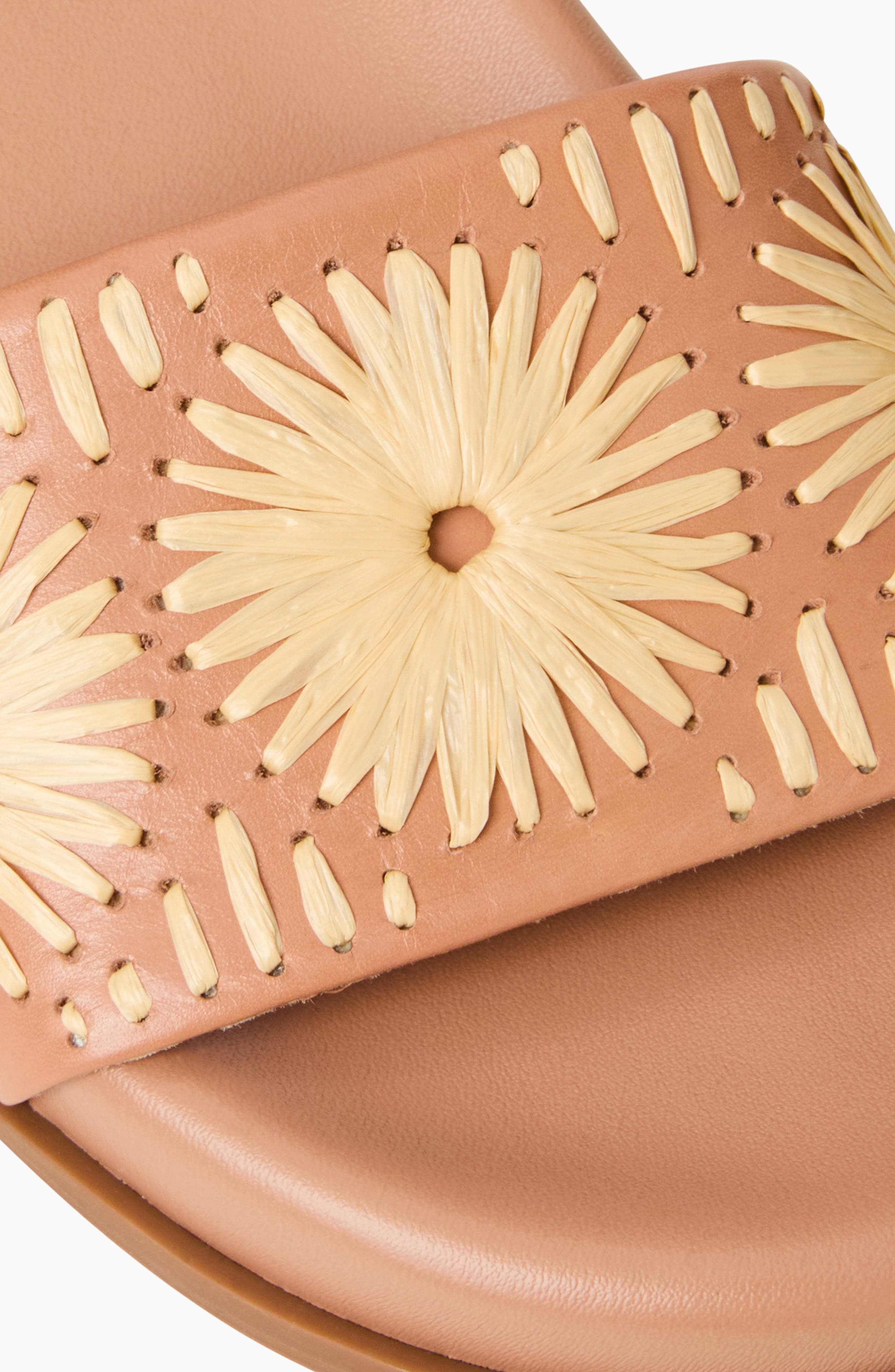 Jack Rogers Somerset Embroidered Slide Sandal, Alternate, color, 