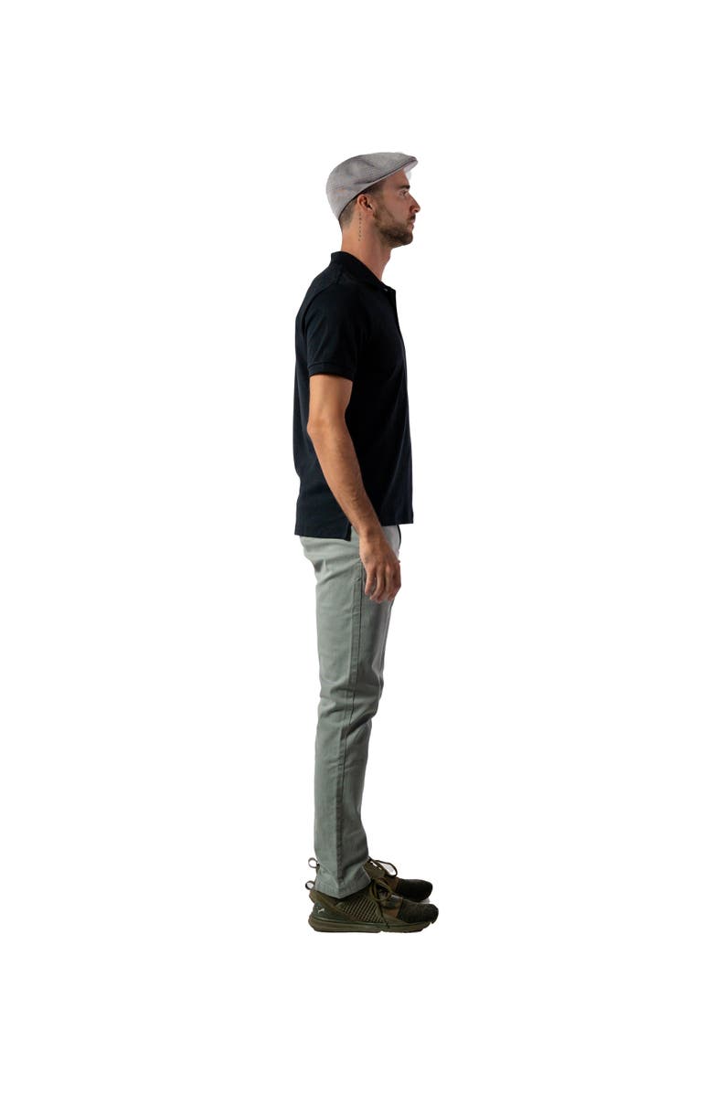 Woodpecker Men's Pima Cotton Polo Shirt, Alternate, color, Black