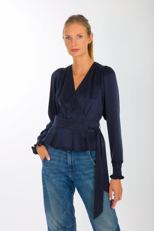 Secret Mission Hailey Top In Blue