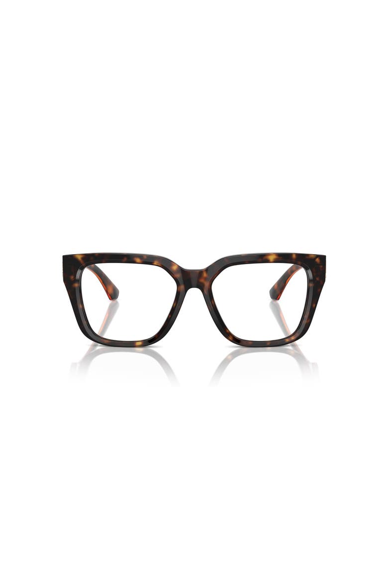 53mm Square optical glasses, Alternate, color, Brown